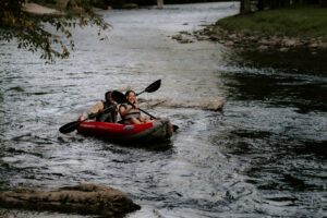 Gather Around on the water in The Peaceful Side of the Smokies