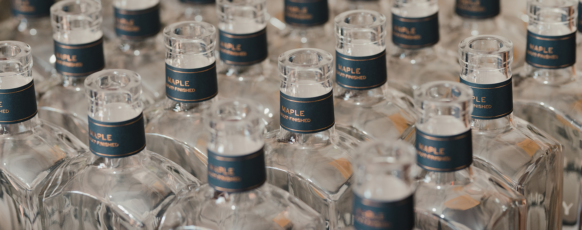 Company Distilling Bourbon Bottles