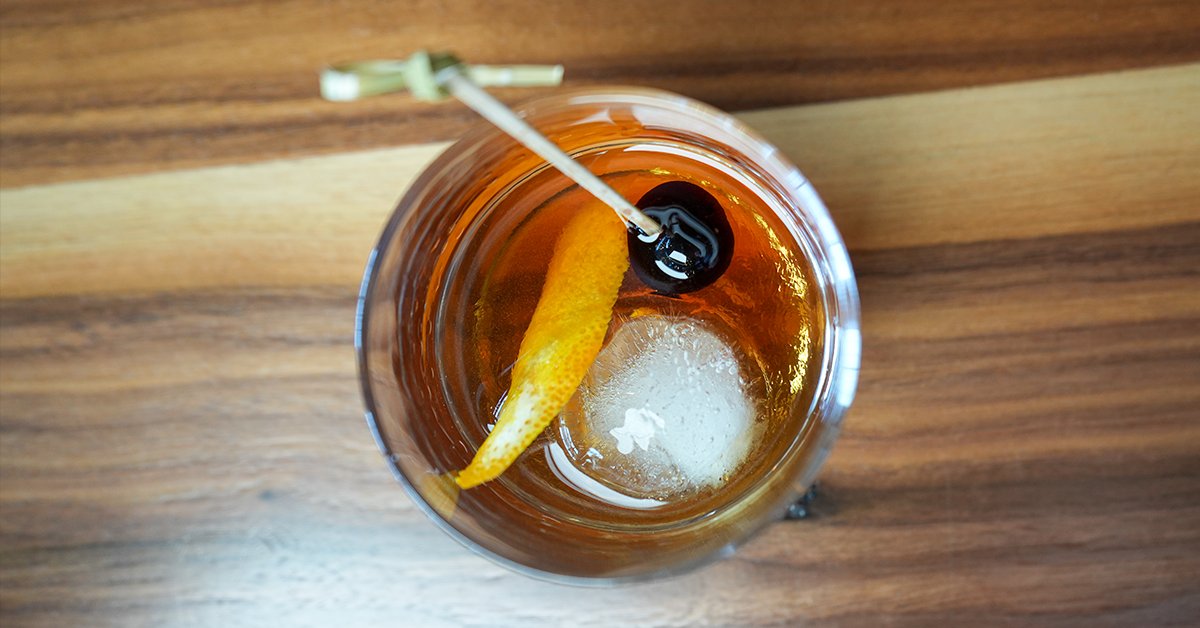 Bourbon Cocktail: Maple Old Fashioned