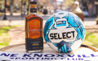 One Knoxville Soccer Club and Company Distilling Announce Partnership