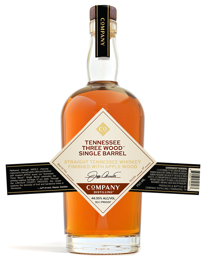 Tennessee Three Wood™ Single Barrel Straight Tennessee Whiskey