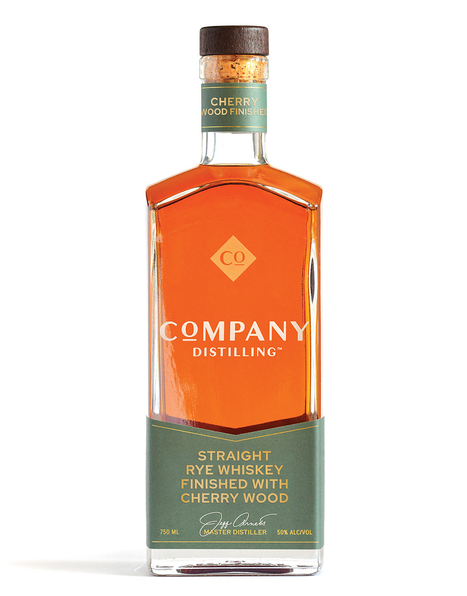 Straight Rye Whiskey Finished with Cherry Wood